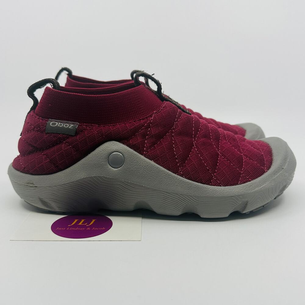 Oboz Women's Whakata Puffy Low Insulated Comfort Shoes Mocs Shooting Star Size 6